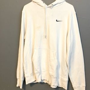 White Nike hoodie